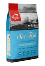 Orijen Six Fish täissööt kalaga täiskasvanud koertele