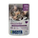 Bozita tubasele ja steriliseeritud kassile einekotike kalkunilihaga tarretises 12x85g