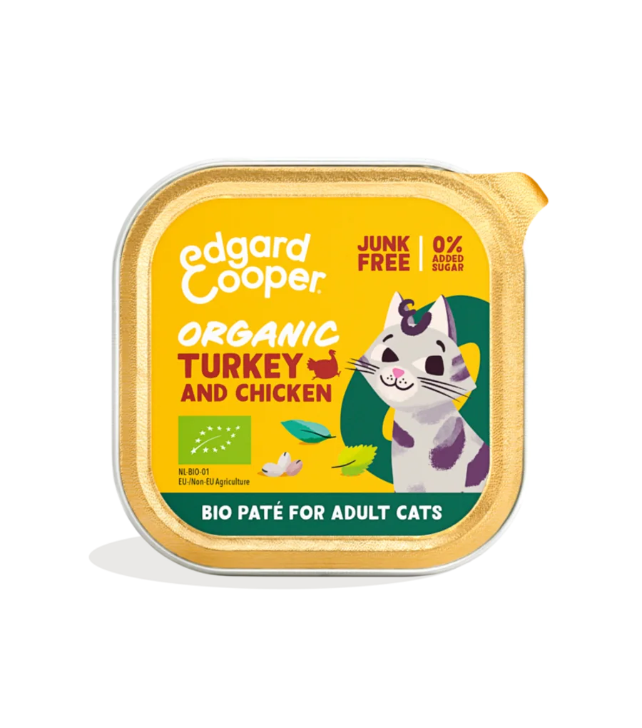 Edgard Cooper pasteet kassidele orgaaniline kalkuni- ja kanalihaga