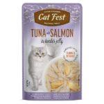 CatFest einekotike tuunikala ja lõhega tarretises kassidele