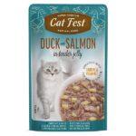 CatFest einekotike pardiliha ja lõhega tarretises kassidele